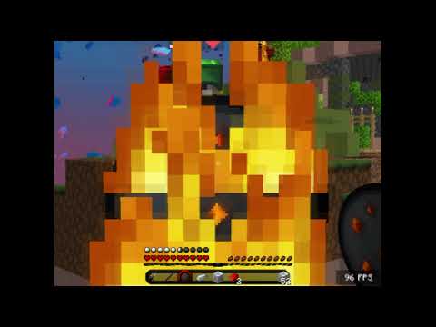 GANHANDO A PARTIDA COM O FOV NO 30 (bedwars desafio)