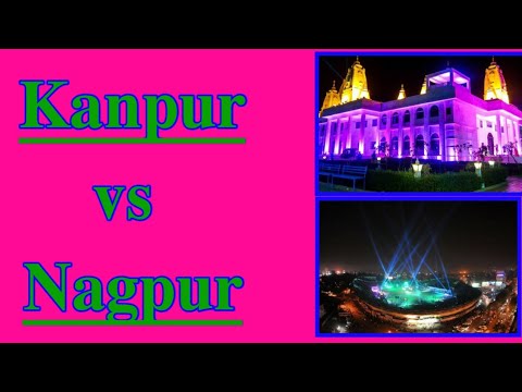 Kanpur vs Nagpur city comparison #youtubeshortsvideo