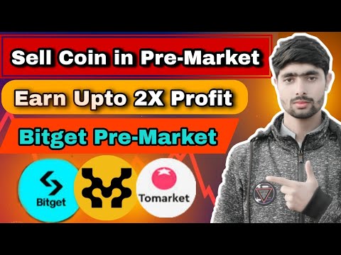 Bitget Pre Market Trading | How To Buy & Sell Coin Coin | How To   Earn 2X Profit From Pre Market ||