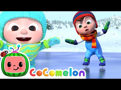 Having Fun in the Snow Singing the Winter Song | CoComelon Kids Songs & Nursery Rhymes