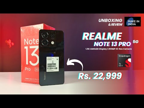 🔥 Redmi Note 13 Pro 5G - Unboxing & Review - 200MP Hi-Res Camera 📷 1.5K AMOLED Display