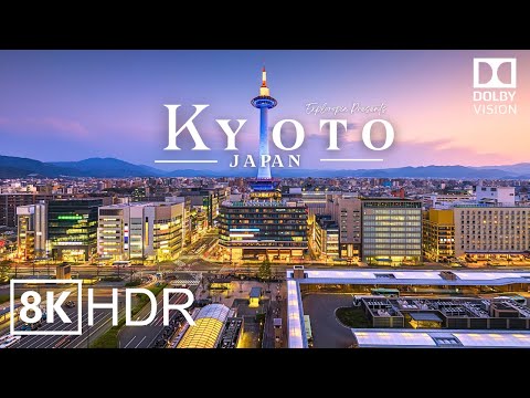 Kyoto, Japan 🇯🇵 in 8K ULTRA HD HDR 60 FPS Dolby Vision™ Drone Video