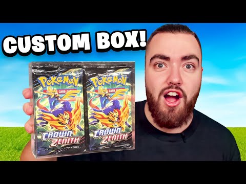 I Opened a 1 of 1 Crown Zenith Booster Box!