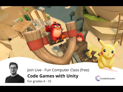 Create & Learn - Code Games with Unity