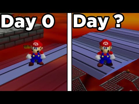 I left mario 64 running for 27 days. heres what happened.