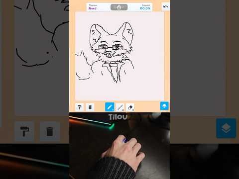 Roblox Speed Draw with a Mouse! 🦊🤓 | Tilou