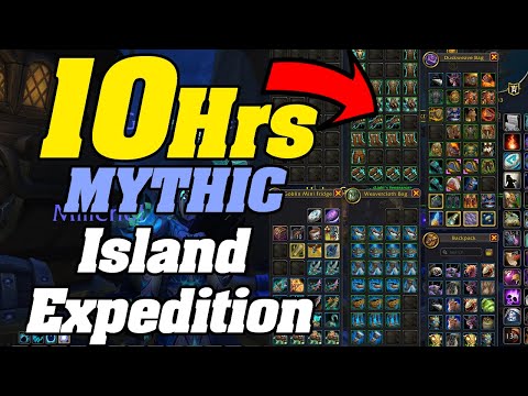 Loot From 10 HOURS of MYTHIC Island Expedition Gold Farming