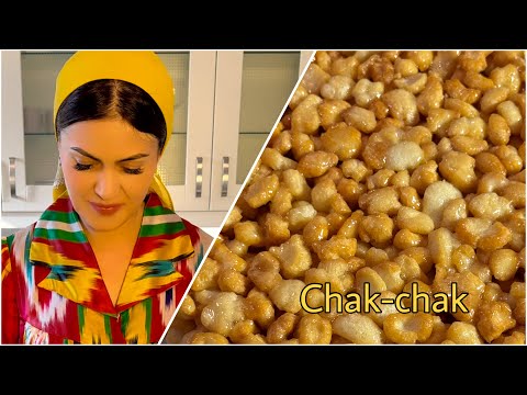 UZBEK CHAK-CHAK/ TRADITIONAL FOOD/UZBEK KITCHEN/ TRADITIONAL KITCHEN