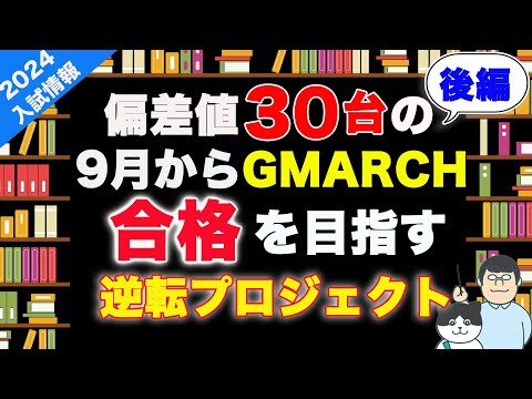 第92回【逆転合格計画②】激励！ 偏差値５０以下からGMARCHへ滑り込め！