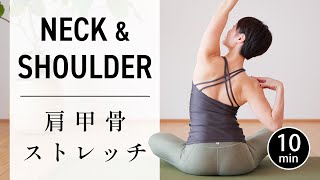 [10 minutes] Stretch to reduce neck, shoulder and upper back pain #636