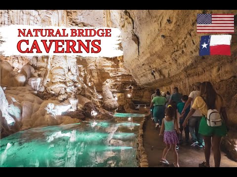 Nicest and Biggest Cavern in Texas : Natural Bridge Caverns I San Antonio, Texas