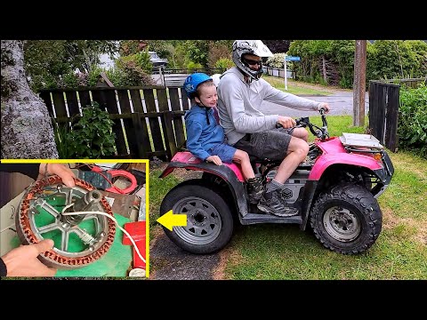 Electric ATV Conversion part 2 - Fixing the faulty Hub Motor / Controller Issues..