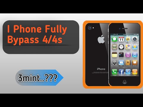 I Phone 4 fully Bypass