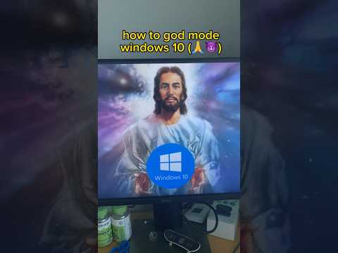 God Mode on Windows! 🙏💻