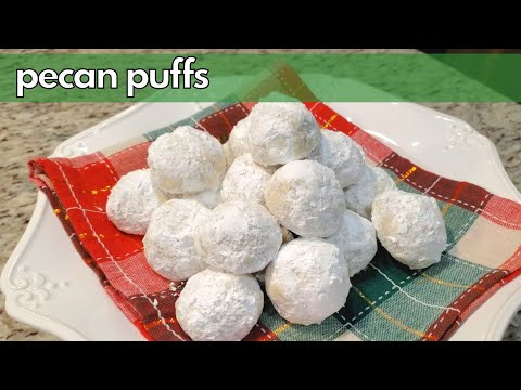 Pecan Puffs! | Day 9 of 12 Days of Christmas Cookies!!