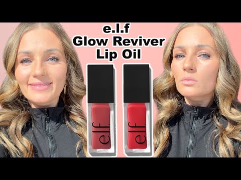 E.L.F. Cosmetics Glow Reviver Lip Oil Review