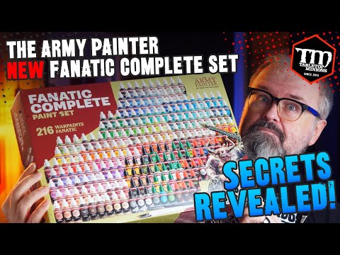 216 PAINTS! The New FANATIC COMPLETE Set from The Army Painter