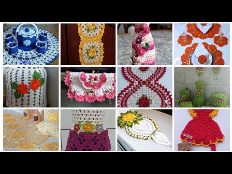 Maravillosas y hermosas ideas de patrones de crochet hechos a mano para decoraciones del hogar