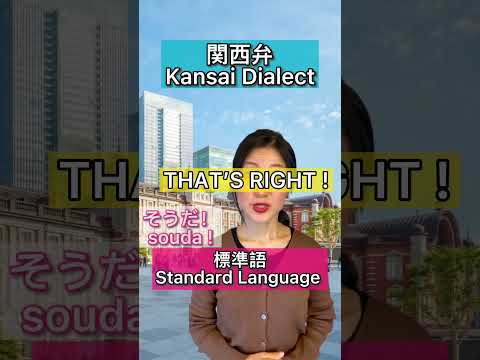 Japanese Kansai Dialect! #Japanesedialect #kansai #learnjapanese