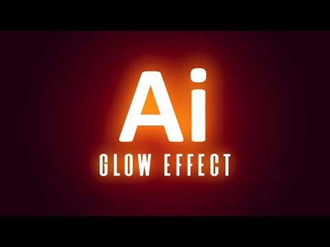 Create A Glow Effect In Illustrator | Tutorial