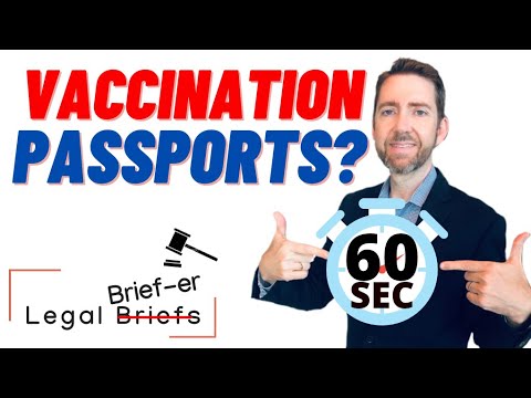 Are Vaccination Passports Lawful? | #shorts