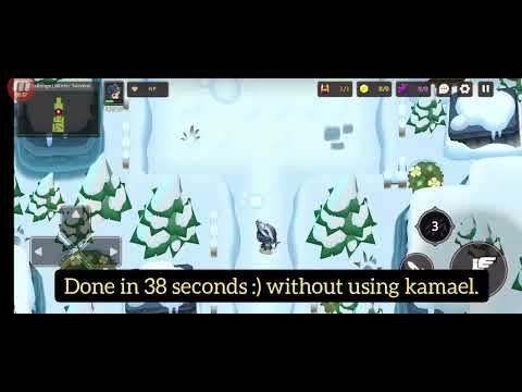 Guardian tales Seasonal 4 mission | Pass through blizzard in winter survival within 25 seconds.