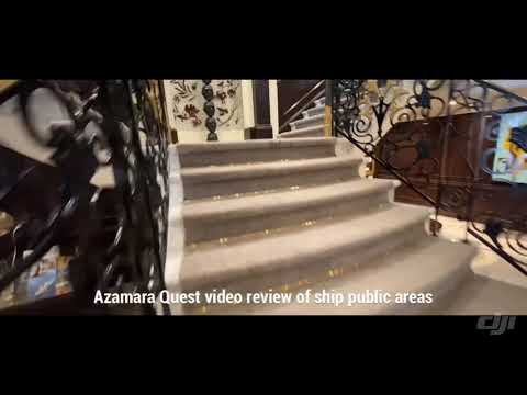 Azamara Quest public area video review