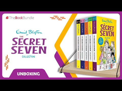 Enid Blyton The Secret Seven 15 Story Collection in 5 Books Set (The Secret Seven) by Enid Blyton