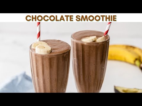 Vegan Avocado Chocolate Smoothie 🥑🍫