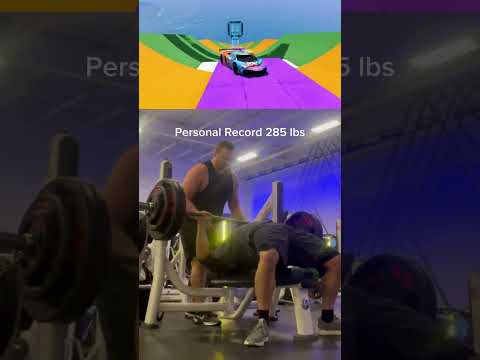 New personal record benchpress 285 pounds #benchpress #gym #gymmotivation m