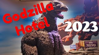 Godzilla Hotel Review  - Hotel Gracery in Shinjuku Tokyo Japan