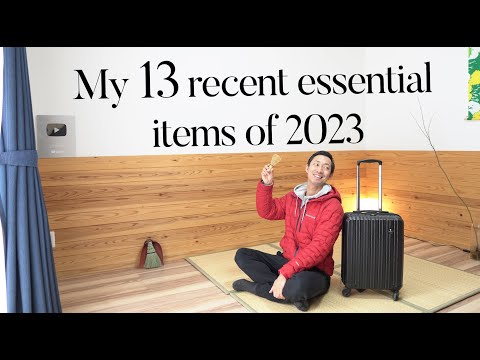 Japanese Minimalist: My 13 recent essential items of 2023