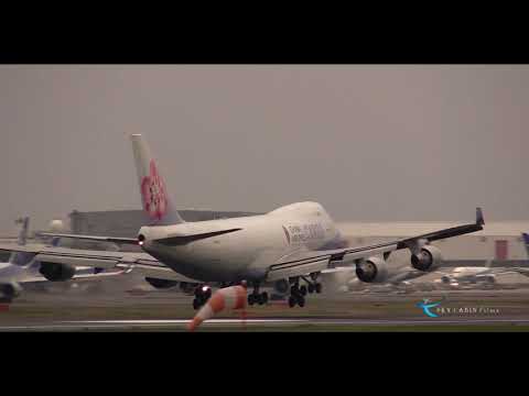 " Plane Spotting at Tokyo Narita Intl. Airport "  China Airlines(CAL) Boeing747-409F/SCD  B-18718