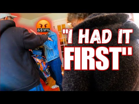 INSANE FIGHT at a TOY COLLECTOR'S estate sale!