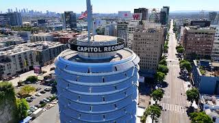 Best Drone Filming - TV and Film B-Roll Shoot - Capitol Records