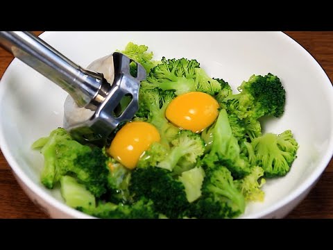 Broccoli with 2 eggs! I've been making this broccoli dish all weekend. Delicious!