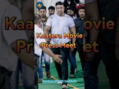 Kaatera Movie Press Meet #shorts #trending #viral #dboss #kaateramovie #kaaterateaser #kaatera