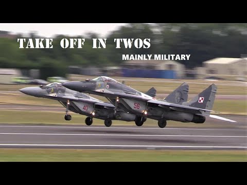 Let's Take off in Twos   Mainly Military Aircraft