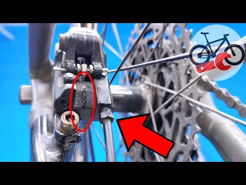 Bicycle brake repair. How to properly clean a bicycle brake disc