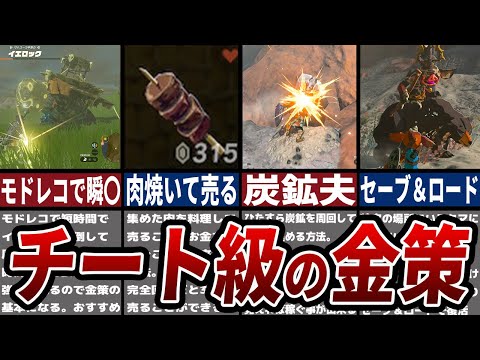 【ティアキン】序盤から使える金策超効率周回【ゼルダ】