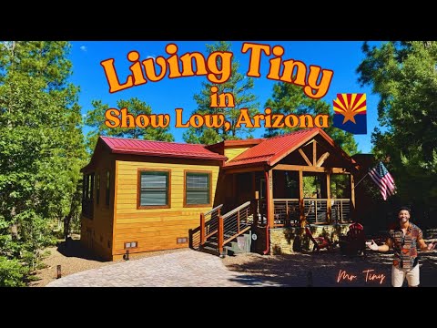 LIVING TINY with MR. TINY - Dreamy ARIZONA Tiny Home RETREAT