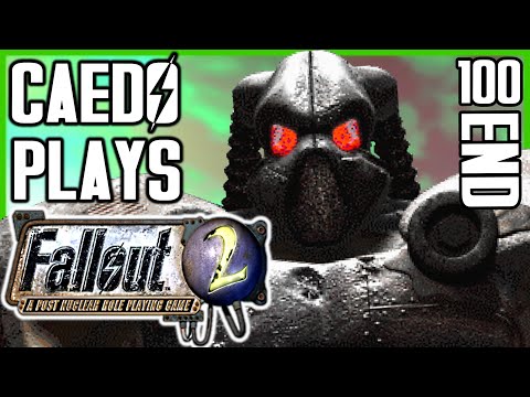 Time To FINISH THIS! (Unarmed Playthrough) - Caedo Plays Fallout 2 #100 FINALE