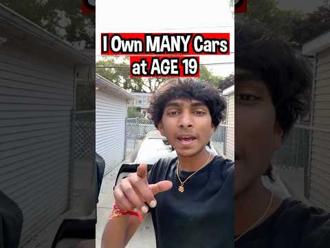 I Own MANY Cars at 19 #cars #motivation #carguy #bmw #mustang #corvette