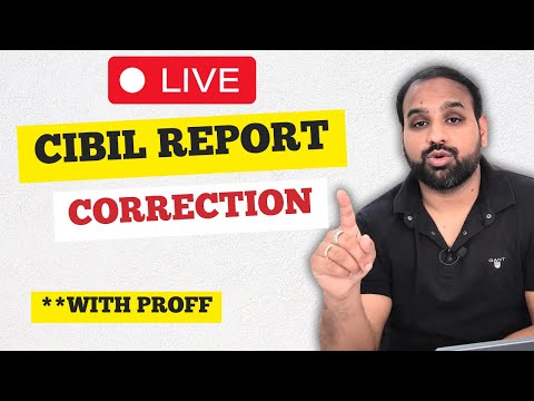 How to correct your cibil score | Rectify Cibil Report Free.