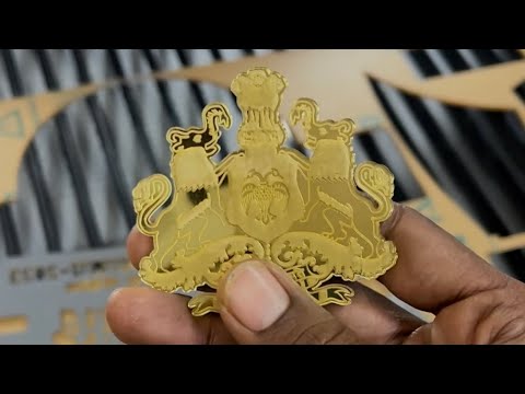 Karnatak Sarkar #karnataka #bagalkot #lasercutting #radiumart #youtube #ytshorts #virelshorts#number