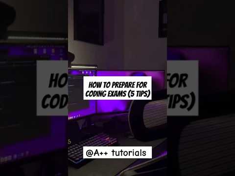 5 tips for coding exams #shorts#coding #study