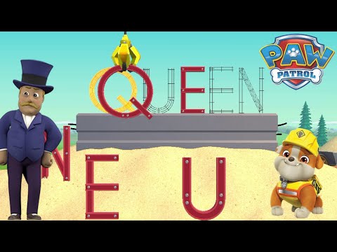 Paw Patrol Words Builder Part 3 - First Words Learning for Kids