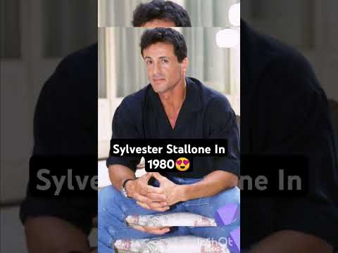 Sylvester Stallone 1980 Looks♥️ #photoshoot #shorts #fyp #actor