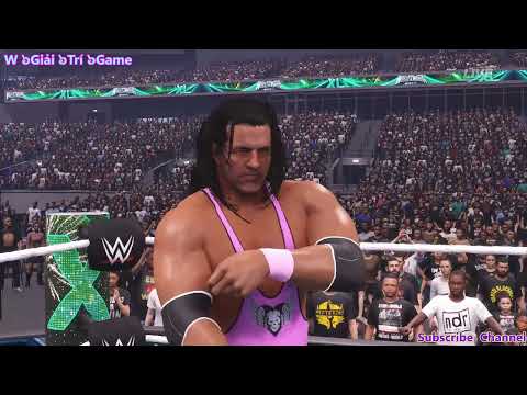 WWE 2K24 BRET HITMAN HART VS. SHAWN MICHAELS #2024 #wwe #sports