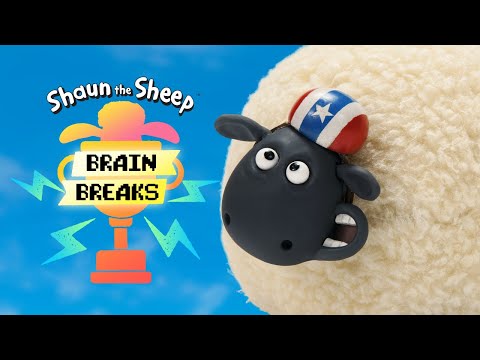 NEW 🐑 Feed Shirley 🐑 Shaun the Sheep - Brain Break 🐑 For Kids